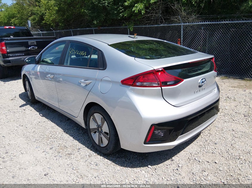 2018 Hyundai Ioniq VIN KMHC65LC1JU060325 IAAI salvage auction — WATER/FLOOD, Salvage (Ohio), sold $750 on 2026-07-14 (photo 3)