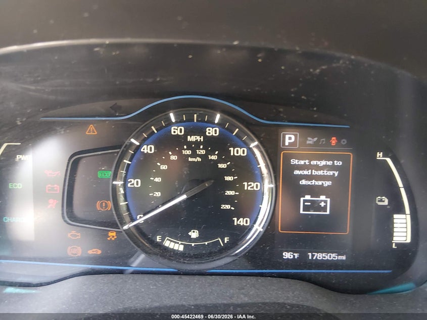 2018 Hyundai Ioniq VIN KMHC65LC1JU060325 IAAI salvage auction — WATER/FLOOD, Salvage (Ohio), sold $750 on 2026-07-14 (photo 7)