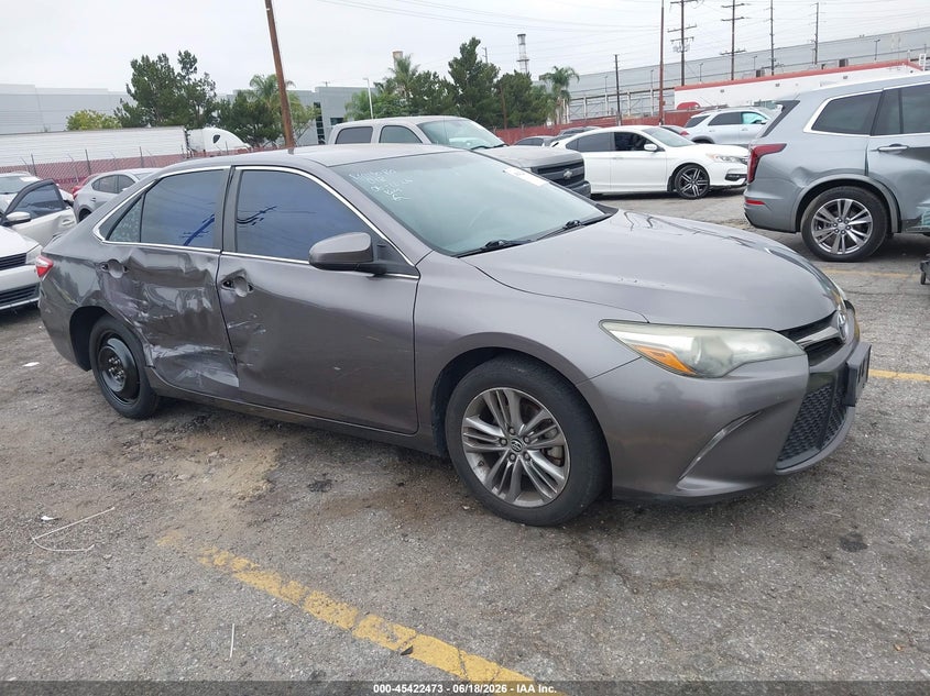 2016 Toyota Camry VIN 4T1BF1FK9GU548115 IAAI salvage auction — RIGHT SIDE, Salvage Title, sold $3,050 on 2026-07-28 (photo 1)