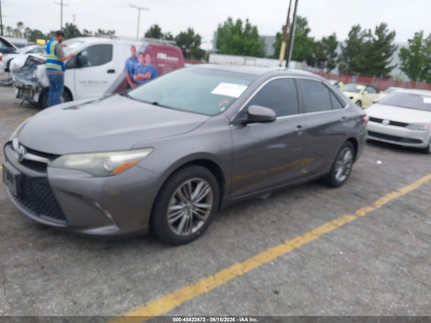 2016 Toyota Camry VIN 4T1BF1FK9GU548115 IAAI salvage auction — RIGHT SIDE, Salvage Title, sold $3,050 on 2026-07-28 (photo 2)