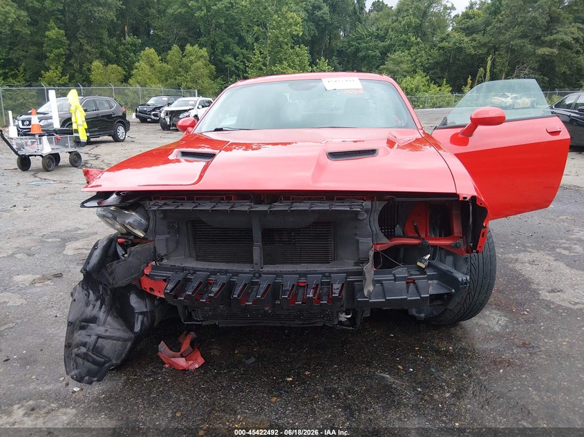 2018 Dodge Challenger VIN 2C3CDZBT1JH131548 IAAI salvage auction — FRONT END, Salvage (Mississippi), sold $4,400 on 2026-07-10 (photo 6)