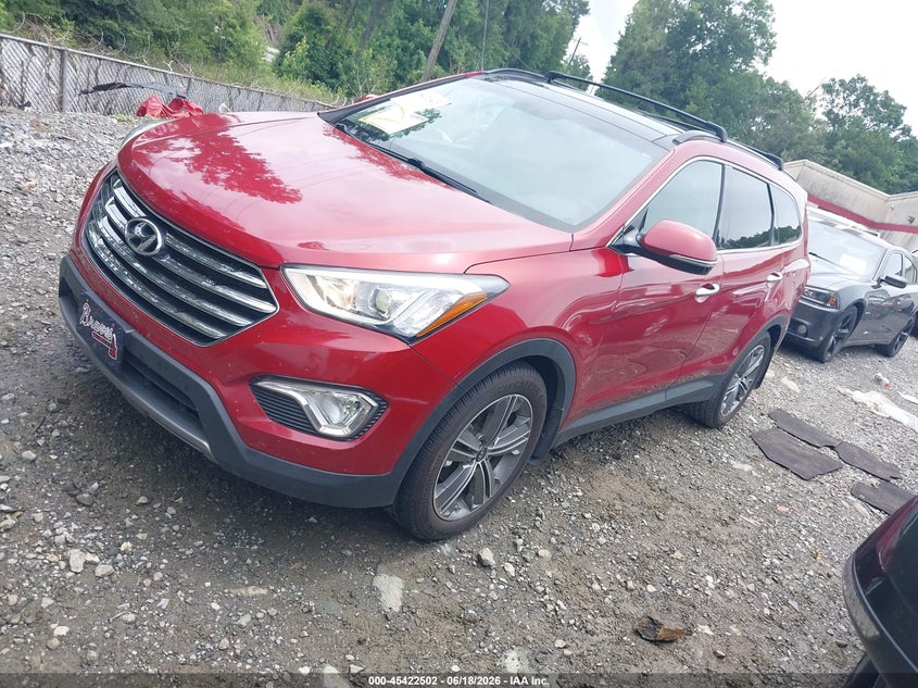 2014 Hyundai Santa fe VIN KM8SR4HF0EU072410 IAAI salvage auction — ALL OVER, Salvage (Georgia), sold $2,050 on 2026-07-21 (photo 2)
