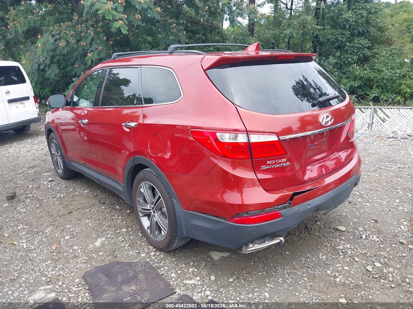 2014 Hyundai Santa fe VIN KM8SR4HF0EU072410 IAAI salvage auction — ALL OVER, Salvage (Georgia), sold $2,050 on 2026-07-21 (photo 3)