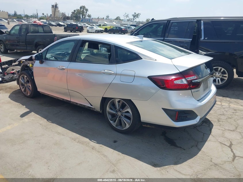 2018 Honda Clarity VIN JHMZC5F11JC015620 IAAI salvage auction — FRONT END, Salvage Title, sold $725 on 2026-07-29 (photo 3)
