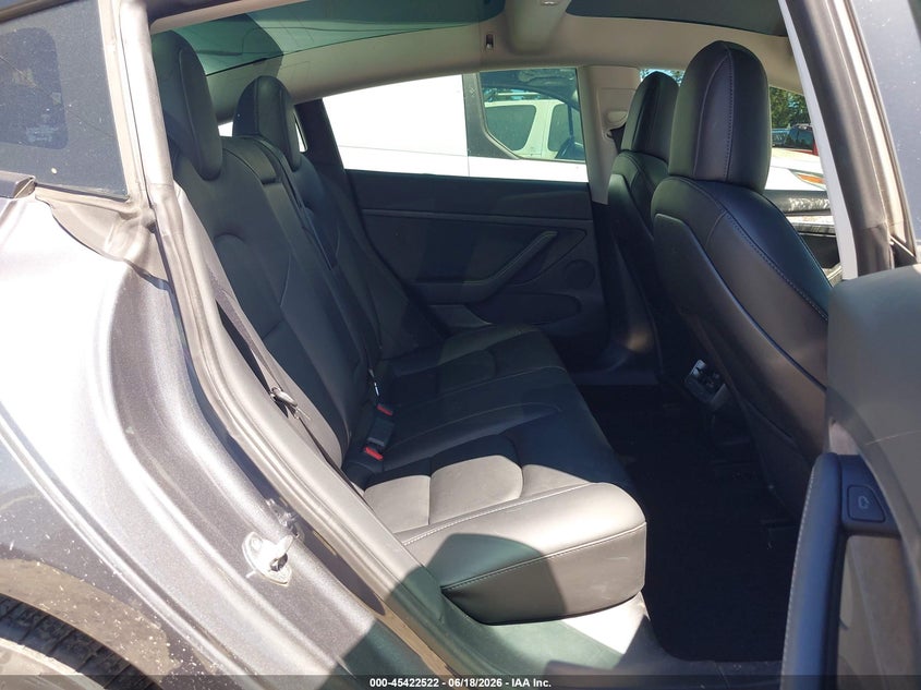 2022 Tesla Model 3 VIN 5YJ3E1EB0NF170883 IAAI salvage auction — LEFT FRONT, Salvage Title, sold $11,950 on 2026-09-06 (photo 8)