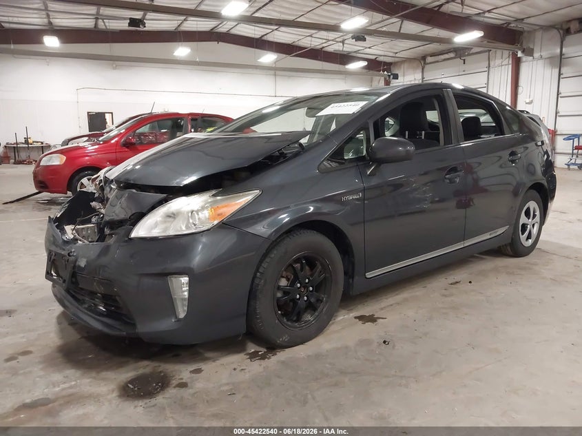 2012 Toyota Prius VIN JTDKN3DU7C1545233 IAAI salvage auction — FRONT END, Salvage (Iowa), sold $675 on 2026-07-21 (photo 2)