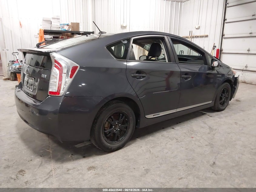 2012 Toyota Prius VIN JTDKN3DU7C1545233 IAAI salvage auction — FRONT END, Salvage (Iowa), sold $675 on 2026-07-21 (photo 4)