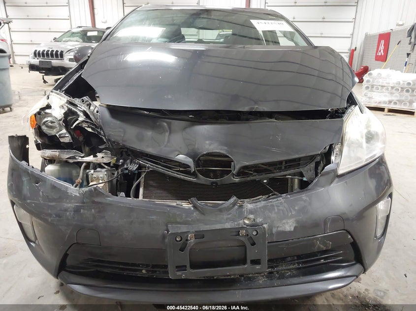 2012 Toyota Prius VIN JTDKN3DU7C1545233 IAAI salvage auction — FRONT END, Salvage (Iowa), sold $675 on 2026-07-21 (photo 6)