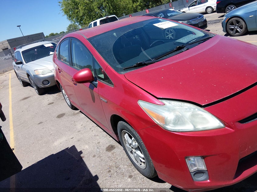 2011 Toyota Prius VIN JTDKN3DU4B0261384 IAAI salvage auction — NORMAL WEAR, Clear (Washington), sold $750 on 2026-07-24 (photo 1)