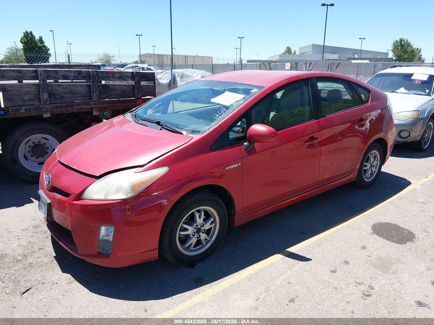 2011 Toyota Prius VIN JTDKN3DU4B0261384 IAAI salvage auction — NORMAL WEAR, Clear (Washington), sold $750 on 2026-07-24 (photo 2)
