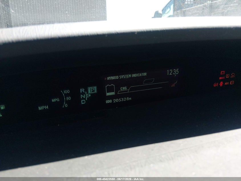 2011 Toyota Prius VIN JTDKN3DU4B0261384 IAAI salvage auction — NORMAL WEAR, Clear (Washington), sold $750 on 2026-07-24 (photo 7)