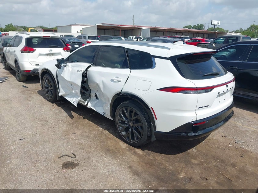 2025 Toyota Crown signia VIN JTDACAAJ4S3034212 IAAI salvage auction — SIDE, Salvage (Texas), sold $18,000 on 2026-07-22 (photo 3)
