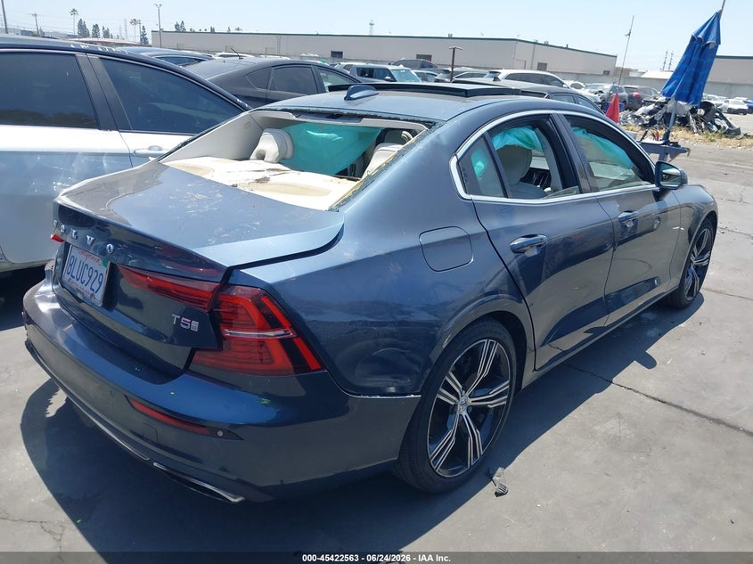 2019 Volvo S60 VIN 7JR102FL1KG003650 IAAI salvage auction — REAR END, Salvage Title, sold $2,975 on 2026-07-22 (photo 4)