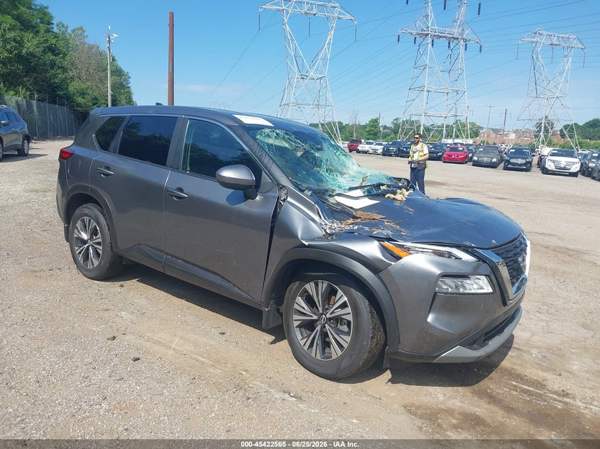 2023 Nissan Rogue VIN JN8BT3BB4PW473878 IAAI salvage auction — ALL OVER, Salvage (Pennsylvania), sold $4,150 on 2026-07-10 (photo 1)