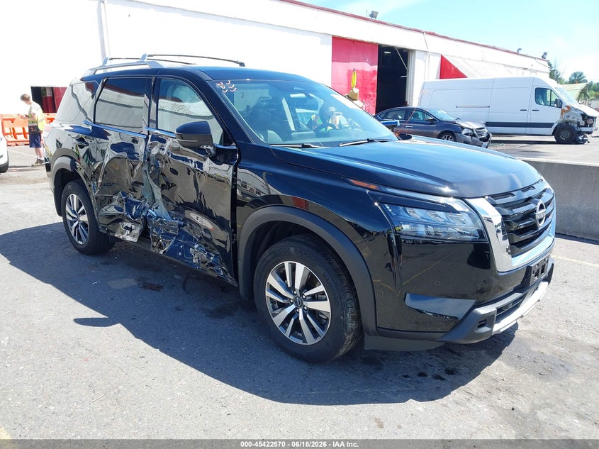 2025 Nissan Pathfinder VIN 5N1DR3CC7SC211028 — IAAI salvage auction photo