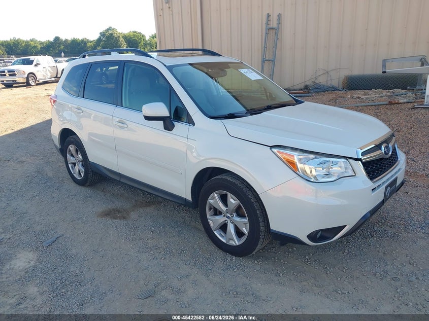 2016 Subaru Forester VIN JF2SJAHCXGH501226 IAAI salvage auction — SIDE, Salvage Title, sold $3,650 on 2026-07-31 (photo 1)