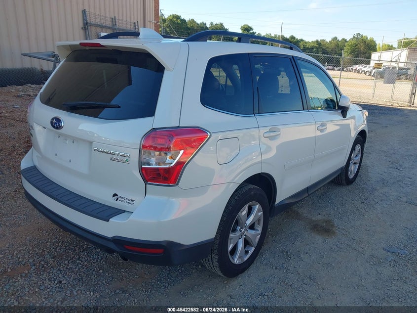 2016 Subaru Forester VIN JF2SJAHCXGH501226 IAAI salvage auction — SIDE, Salvage Title, sold $3,650 on 2026-07-31 (photo 4)