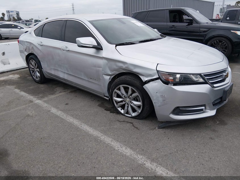 2017 Chevrolet Impala VIN 2G1105S30H9182284 IAAI salvage auction — RIGHT FRONT, Salvage Title, sold $700 on 2026-07-27 (photo 1)