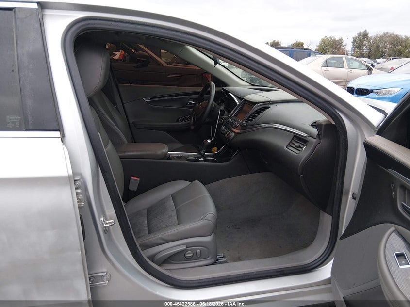 2017 Chevrolet Impala VIN 2G1105S30H9182284 IAAI salvage auction — RIGHT FRONT, Salvage Title, sold $1,300 on 2026-07-27 (photo 5)
