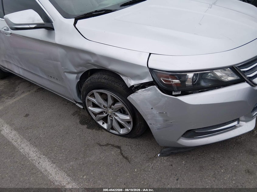 2017 Chevrolet Impala VIN 2G1105S30H9182284 IAAI salvage auction — RIGHT FRONT, Salvage Title, sold $1,300 on 2026-07-27 (photo 6)