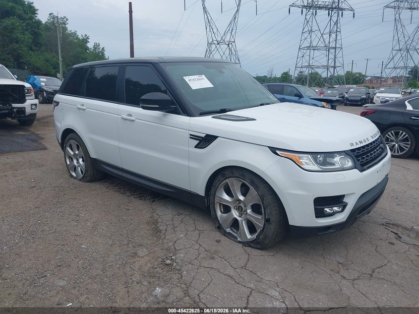 2015 Land rover Range rover sport VIN SALWR2VF6FA523303 IAAI salvage auction — UNKNOWN, Salvage (Pennsylvania), sold $3,575 on 2026-07-10 (photo 1)