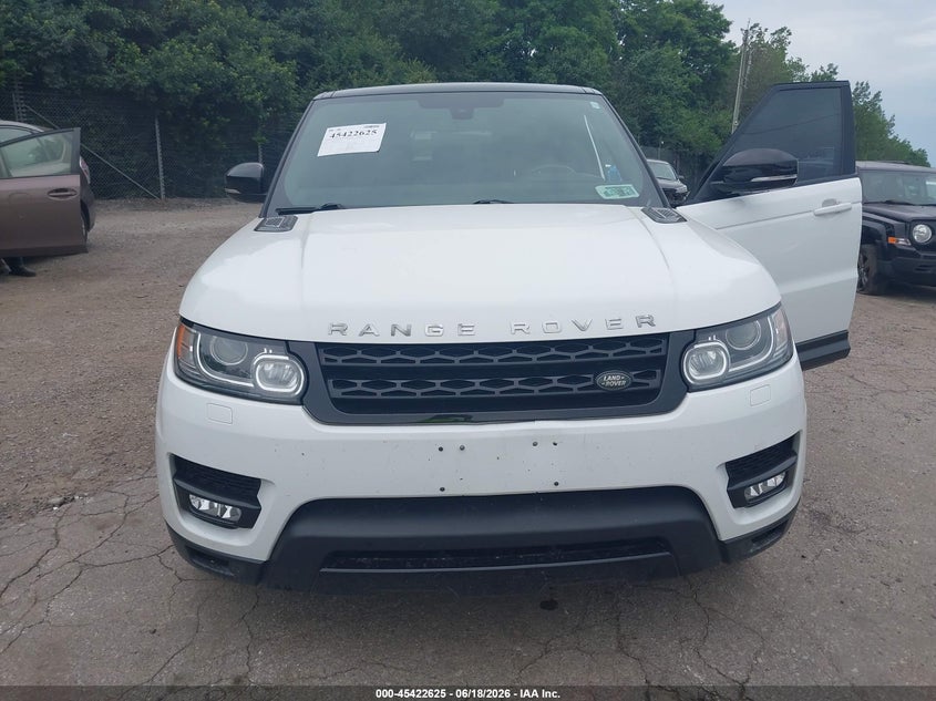 2015 Land rover Range rover sport VIN SALWR2VF6FA523303 IAAI salvage auction — UNKNOWN, Salvage (Pennsylvania), sold $3,575 on 2026-07-10 (photo 6)
