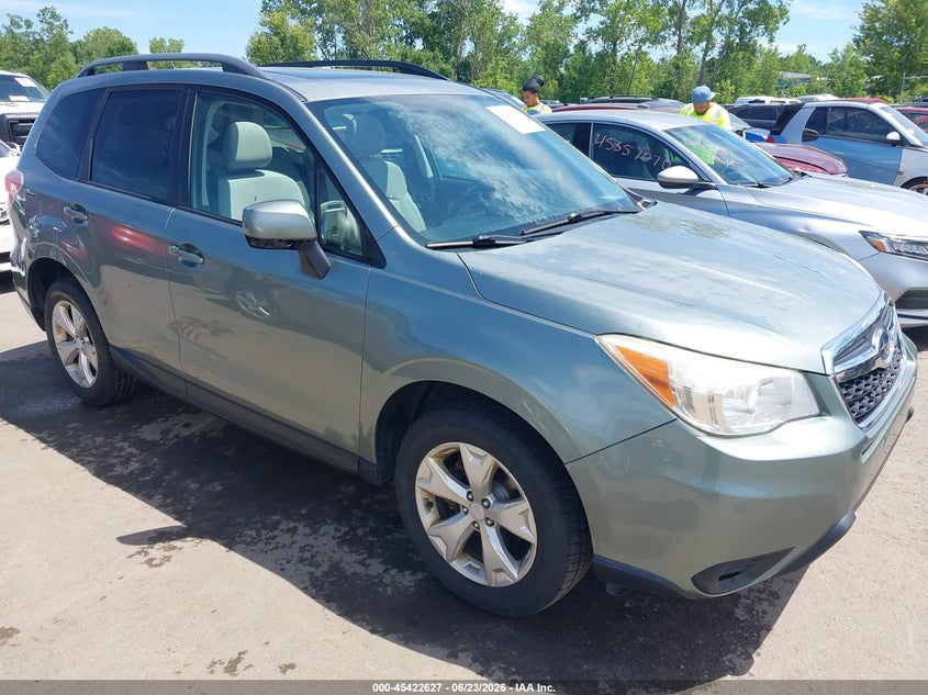 2014 Subaru Forester VIN JF2SJAECXEH545423 IAAI salvage auction — HAIL, Salvage (Ohio), sold $1,875 on 2026-07-07 (photo 1)