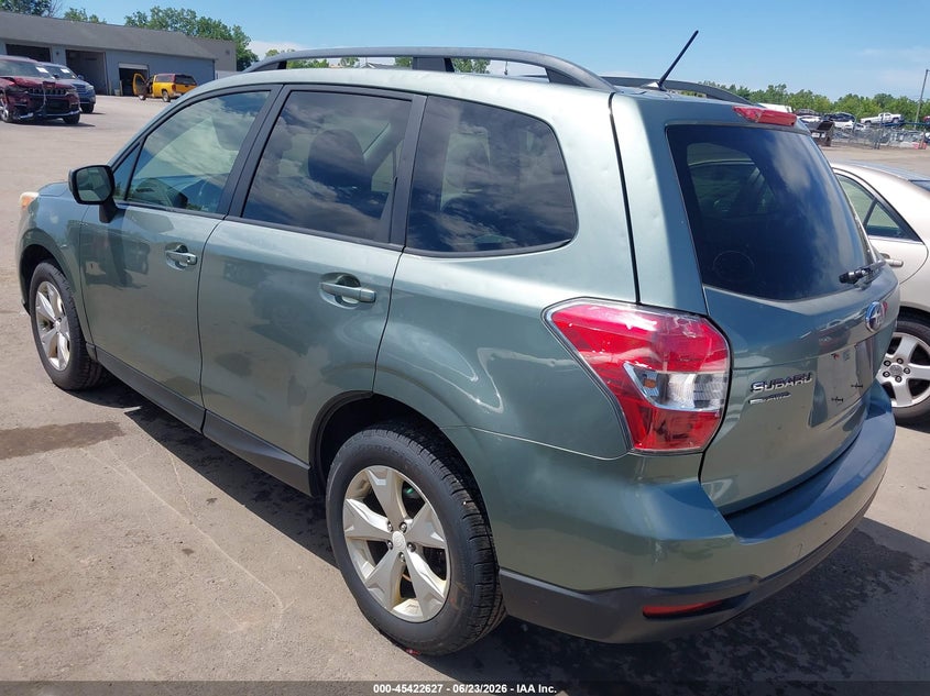 2014 Subaru Forester VIN JF2SJAECXEH545423 IAAI salvage auction — HAIL, Salvage (Ohio), sold $1,875 on 2026-07-07 (photo 3)