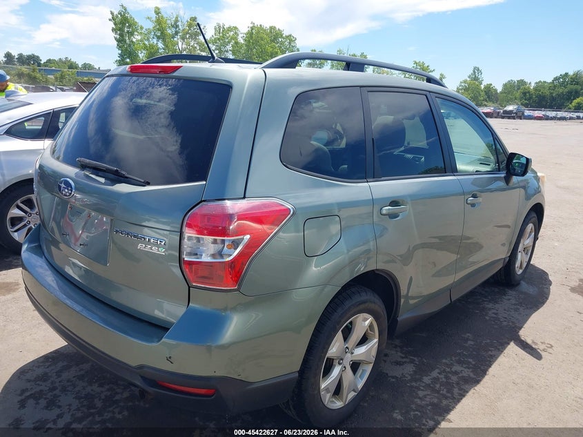 2014 Subaru Forester VIN JF2SJAECXEH545423 IAAI salvage auction — HAIL, Salvage (Ohio), sold $1,875 on 2026-07-07 (photo 4)