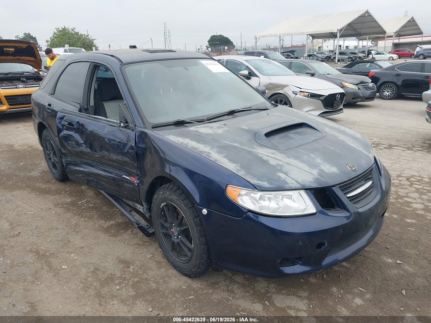 2005 Saab 9-2 VIN JF4GG22695G051284 IAAI salvage auction — RIGHT SIDE, Salvage (California), sold $250 on 2026-07-15 (photo 1)