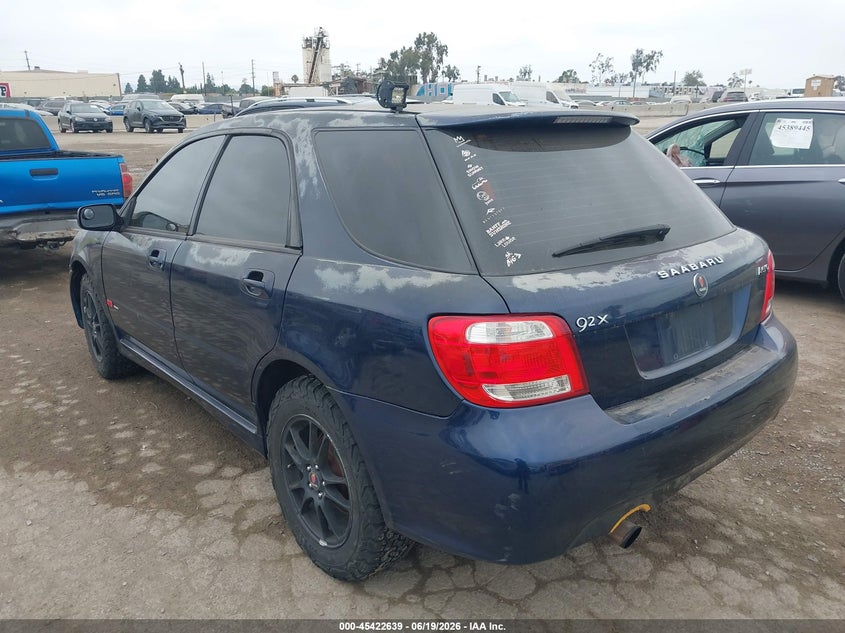 2005 Saab 9-2 VIN JF4GG22695G051284 IAAI salvage auction — RIGHT SIDE, Salvage (California), sold $250 on 2026-07-15 (photo 3)