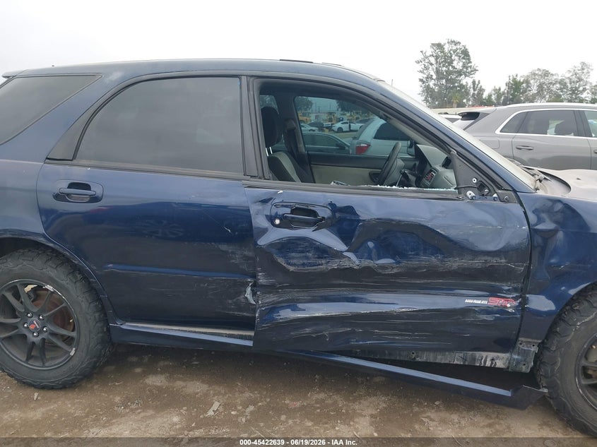 2005 Saab 9-2 VIN JF4GG22695G051284 IAAI salvage auction — RIGHT SIDE, Salvage (California), sold $250 on 2026-07-15 (photo 6)