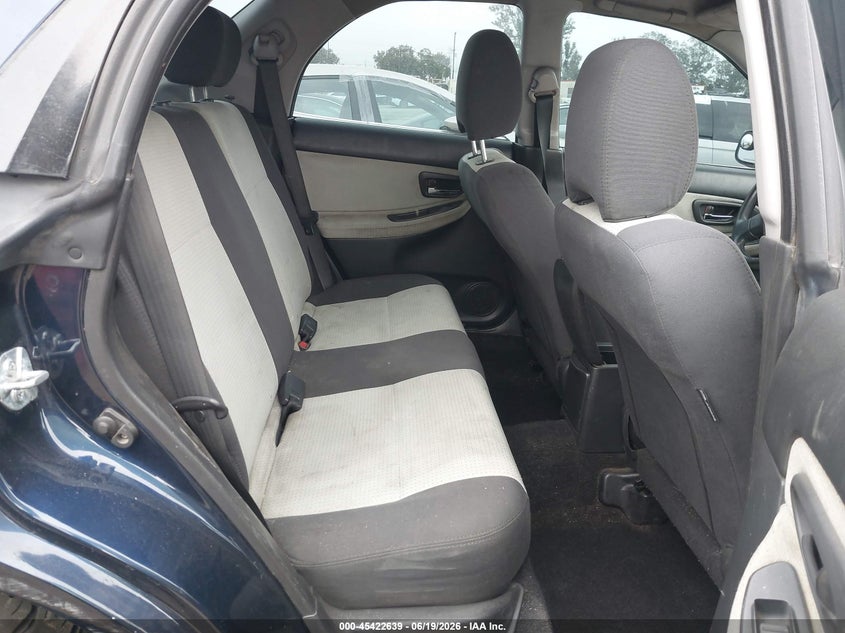 2005 Saab 9-2 VIN JF4GG22695G051284 IAAI salvage auction — RIGHT SIDE, Salvage (California), sold $250 on 2026-07-15 (photo 8)