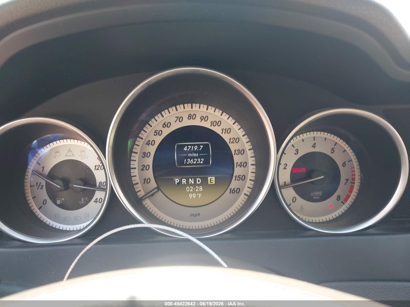 2012 Mercedes-benz C-klasse VIN WDDGJ4HB4CF847832 IAAI salvage auction — FRONT END, Salvage (Utah), sold $850 on 2026-07-23 (photo 7)