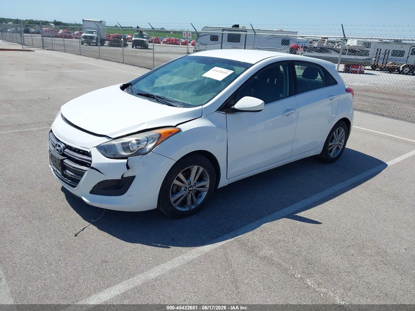 2017 Hyundai Elantra VIN KMHD35LH3HU383732 IAAI salvage auction — FRONT END, Certificate Of Title (Nebraska), sold $2,200 on 2026-08-02 (photo 2)