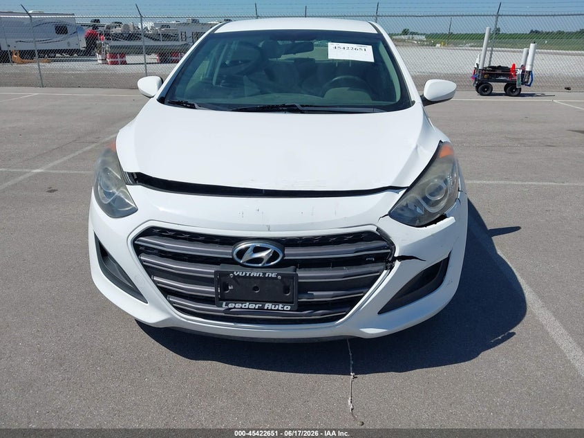 2017 Hyundai Elantra VIN KMHD35LH3HU383732 IAAI salvage auction — FRONT END, Certificate Of Title (Nebraska), sold $2,200 on 2026-08-02 (photo 6)