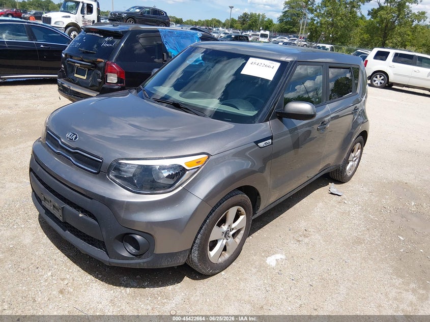 2017 Kia Soul VIN KNDJN2A26H7441667 IAAI salvage auction — NORMAL WEAR, Clear (Illinois), sold $1,400 on 2026-07-14 (photo 2)