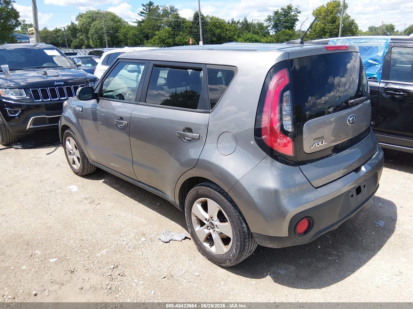 2017 Kia Soul VIN KNDJN2A26H7441667 IAAI salvage auction — NORMAL WEAR, Clear (Illinois), sold $1,400 on 2026-07-14 (photo 3)