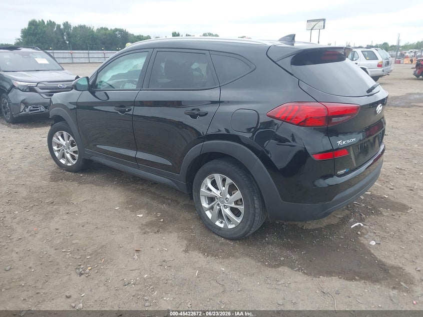 2021 Hyundai Tucson VIN KM8J33A43MU366043 IAAI salvage auction — FRONT END, Salvage (Arkansas), sold $1,100 on 2026-07-29 (photo 3)