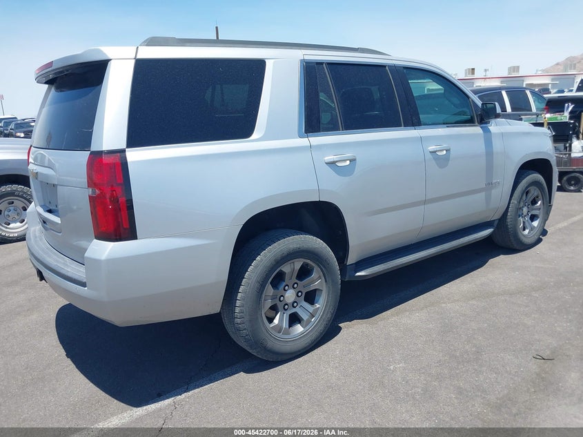 2018 Chevrolet Tahoe VIN 1GNSKAEC8JR287135 IAAI salvage auction — NORMAL WEAR, Sf97 (Nevada), sold $10,200 on 2026-07-29 (photo 4)