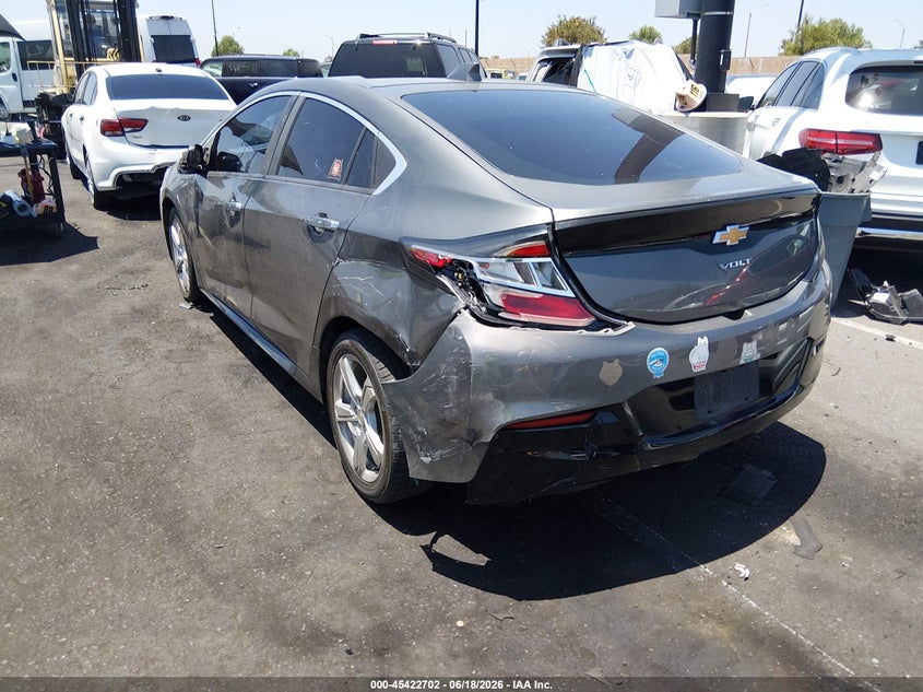 2017 Chevrolet Volt VIN 1G1RC6S51HU191029 IAAI salvage auction — FRONT END, Salvage Certificate (California), sold $1,750 on 2026-07-10 (photo 3)