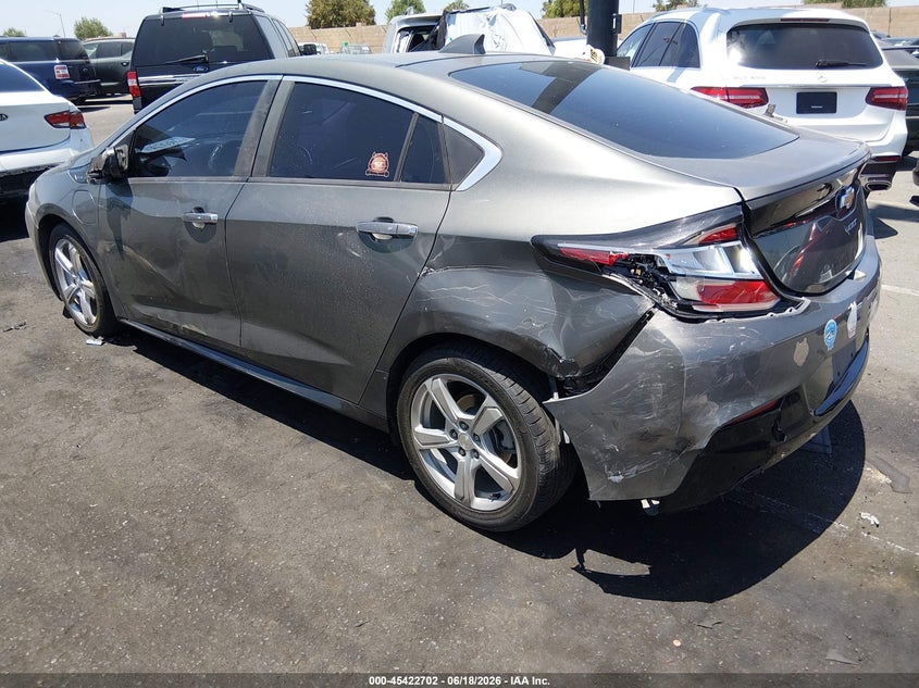 2017 Chevrolet Volt VIN 1G1RC6S51HU191029 IAAI salvage auction — FRONT END, Salvage Certificate (California), sold $1,750 on 2026-07-10 (photo 6)