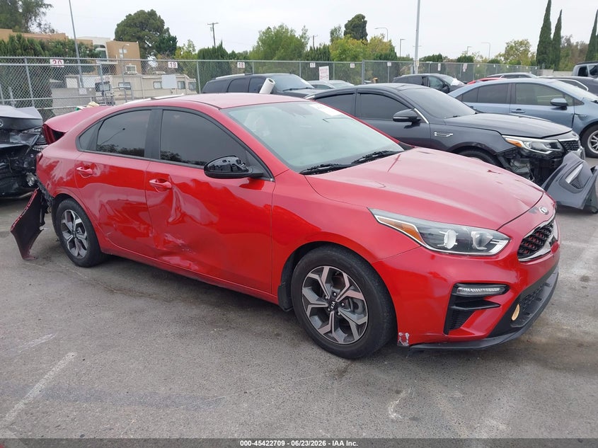 2020 Kia Forte VIN 3KPF24AD2LE205859 IAAI salvage auction — FRONT & REAR, Salvage (California), sold $2,200 on 2026-07-09 (photo 1)