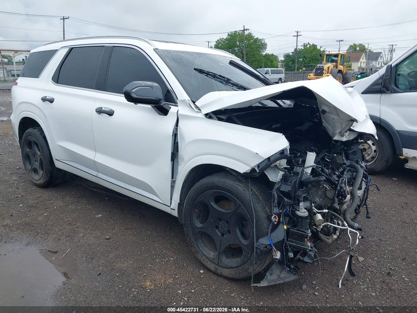 2023 Hyundai Palisade VIN KM8R7DGE7PU541931 IAAI salvage auction — FRONT END, Salvage Title, sold $25 on 2026-07-22 (photo 1)
