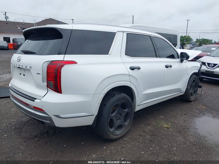 2023 Hyundai Palisade VIN KM8R7DGE7PU541931 IAAI salvage auction — FRONT END, Salvage Title, sold $25 on 2026-07-22 (photo 4)