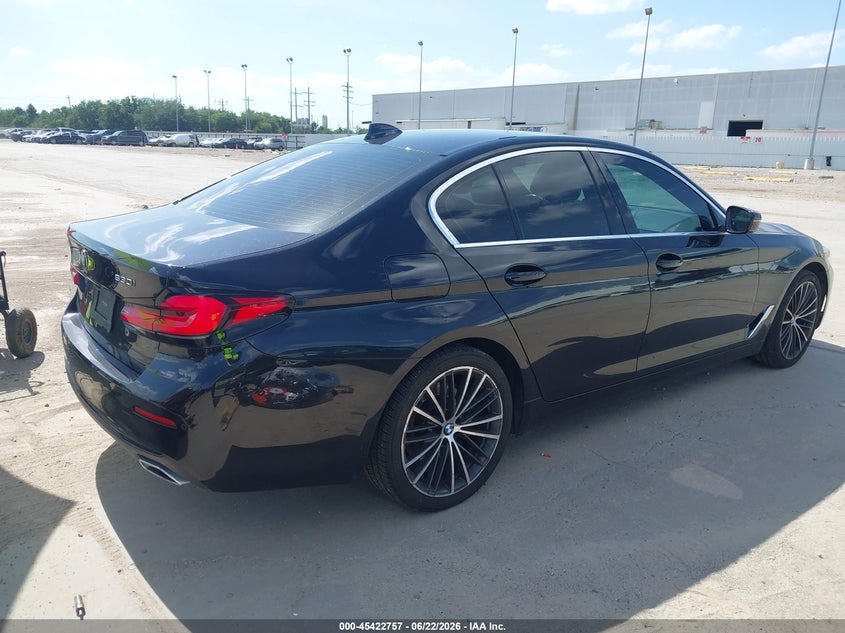2023 BMW VIN WBA53BH05PCM46549 IAAI salvage auction — UNDERCARRIAGE, Salvage Title, sold $10,400 on 2026-07-30 (photo 4)