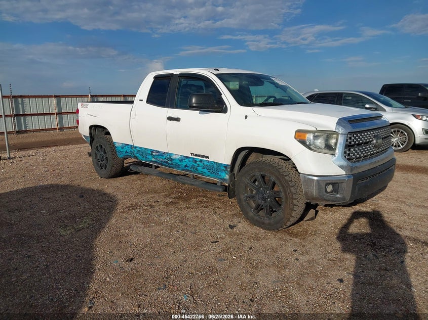 2019 Toyota Tundra VIN 5TFRM5F16KX136197 IAAI salvage auction — REAR END, Salvage (Tennessee), sold $7,300 on 2026-07-29 (photo 1)