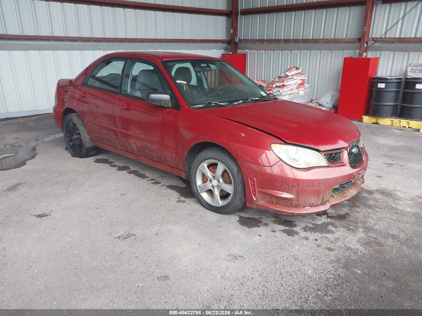 2007 Subaru Impreza VIN JF1GD616X7G512686 IAAI salvage auction — NORMAL WEAR, Clear (New York), sold $400 on 2026-07-30 (photo 1)