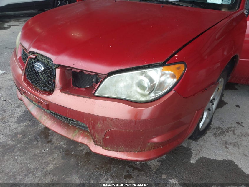 2007 Subaru Impreza VIN JF1GD616X7G512686 IAAI salvage auction — NORMAL WEAR, Clear (New York), sold $400 on 2026-07-30 (photo 6)