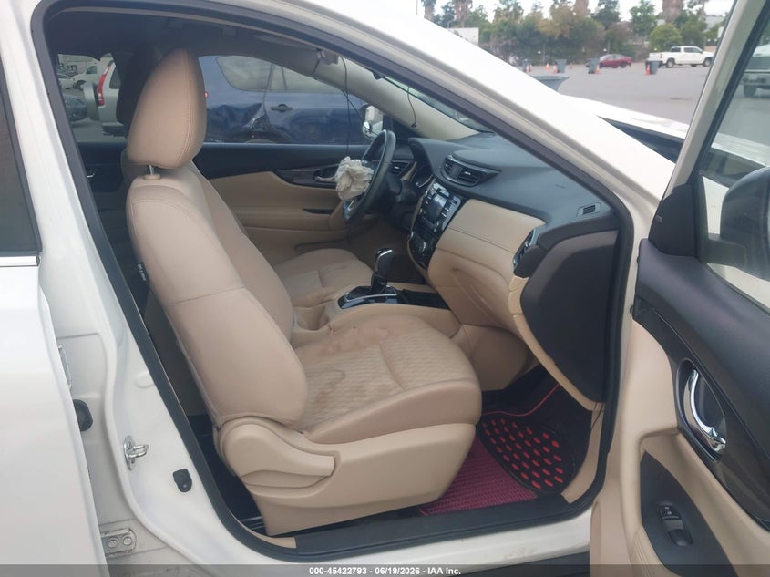 2017 Nissan Rogue VIN KNMAT2MV2HP592873 IAAI salvage auction — FRONT END, Salvage (California), sold $1,400 on 2026-07-06 (photo 5)